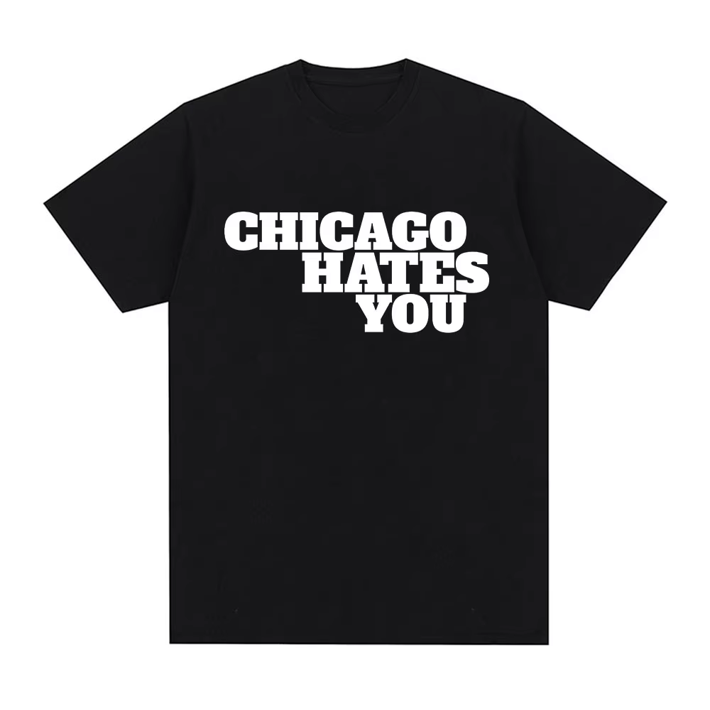 Rappeur chef Keef Chicago déteste vous même Style T-shirt hommes mode Hip Hop surdimensionné T-shirt