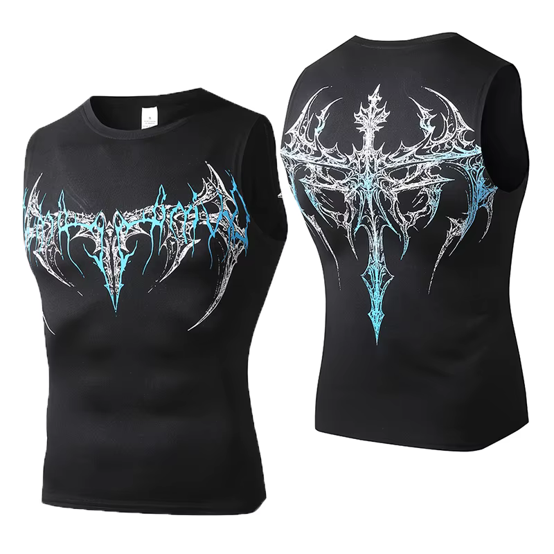Débardeur Homme Sans Manches Séchage Rapide Fitness Musculation T-shirt Gilet de Basketball Tendance