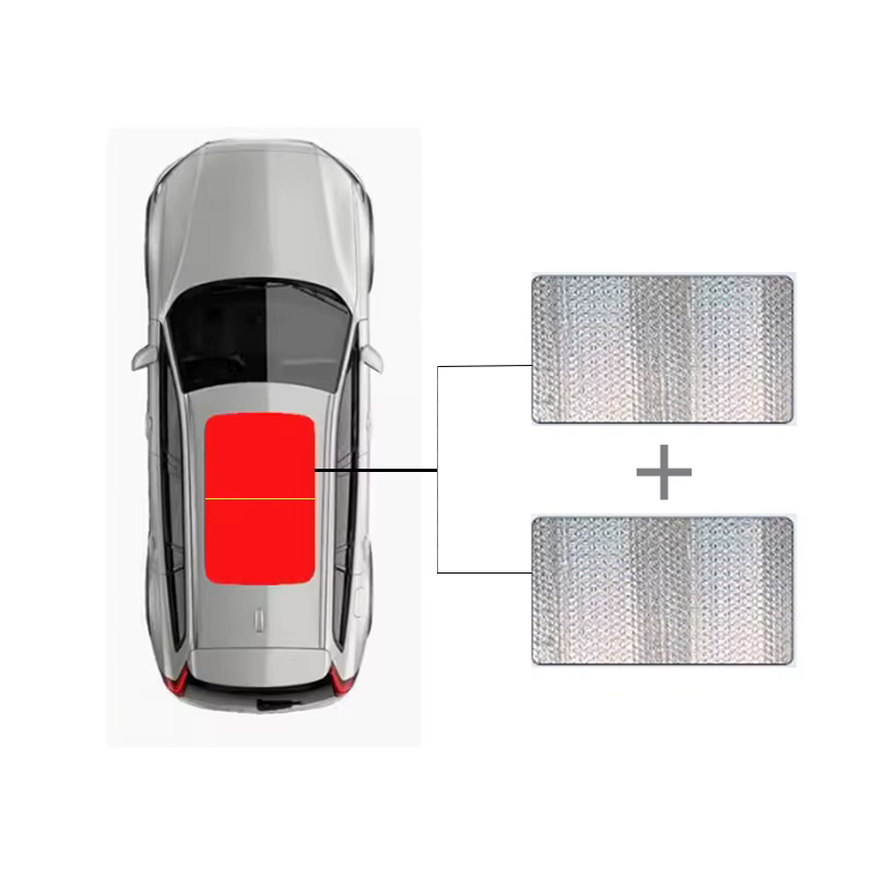 Pare-soleil de toit ouvrant anti-UV, pare-soleil de fenêtre de bouclier thermique, adapté pour Volvo