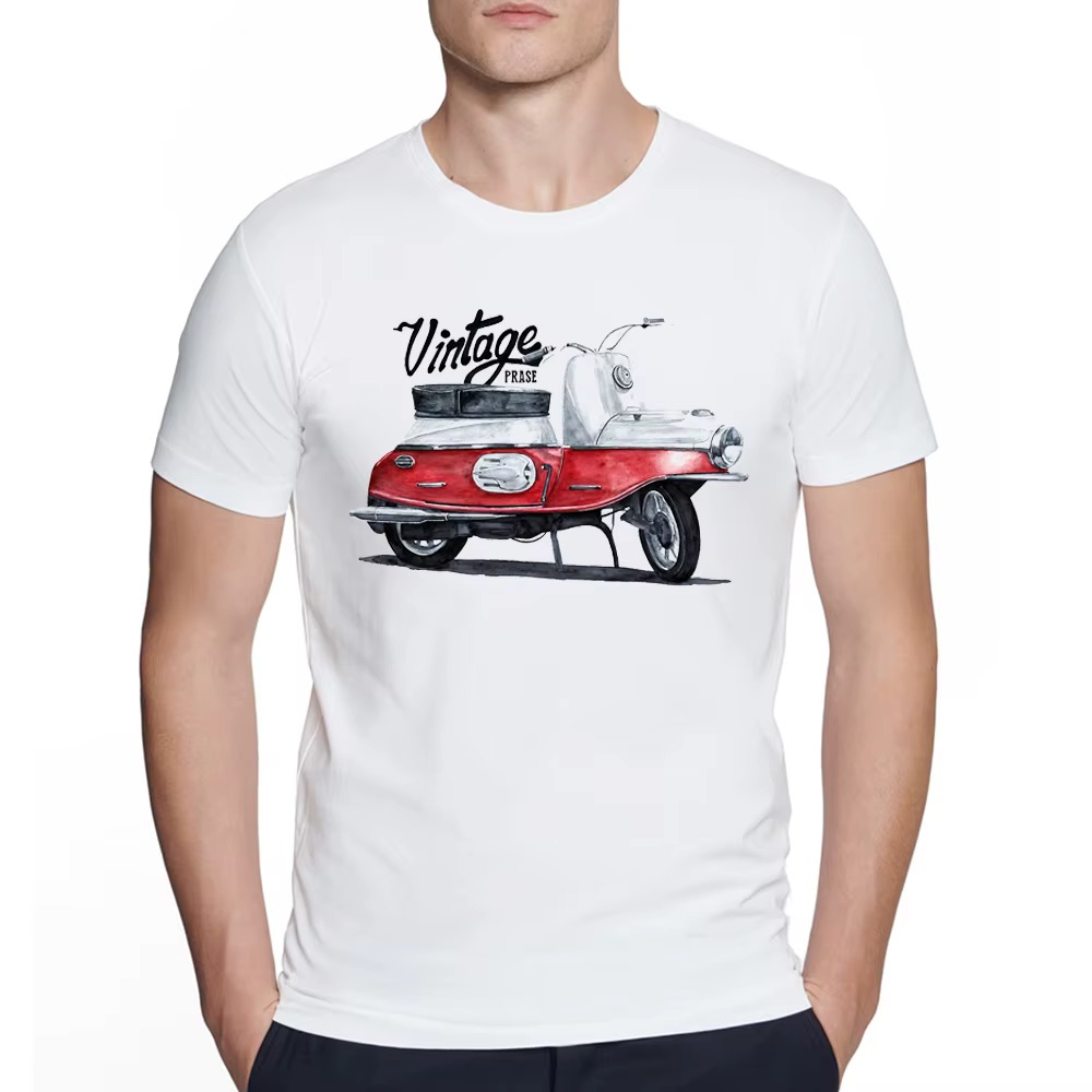 T-shirt décontracté pour hommes, à la mode, Vintage, moto, cadeau pour les amoureux de la course