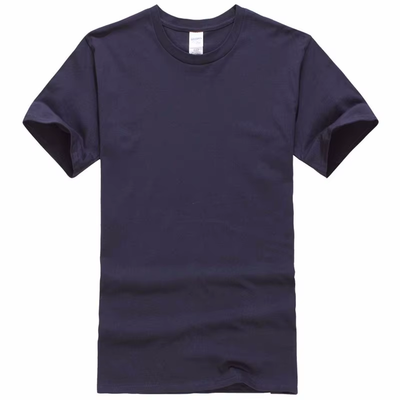 Été 100% coton T-Shirts hommes décontracté à manches courtes solide coton col rond doux T-Shirts bas