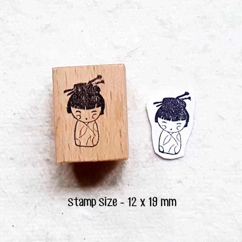 Tampons en bois pour scrapbooking, décoration de journal de voyage Japon, thème Tokyo