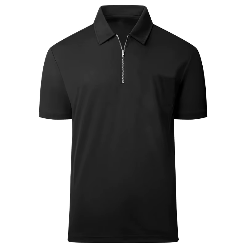Polo d'été décontracté à manches courtes pour hommes, T-Shirt à col, léger, Streetwear, couleur unie