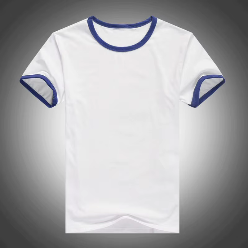 T-shirt blanc pur pour femme, 100% coton, 2024