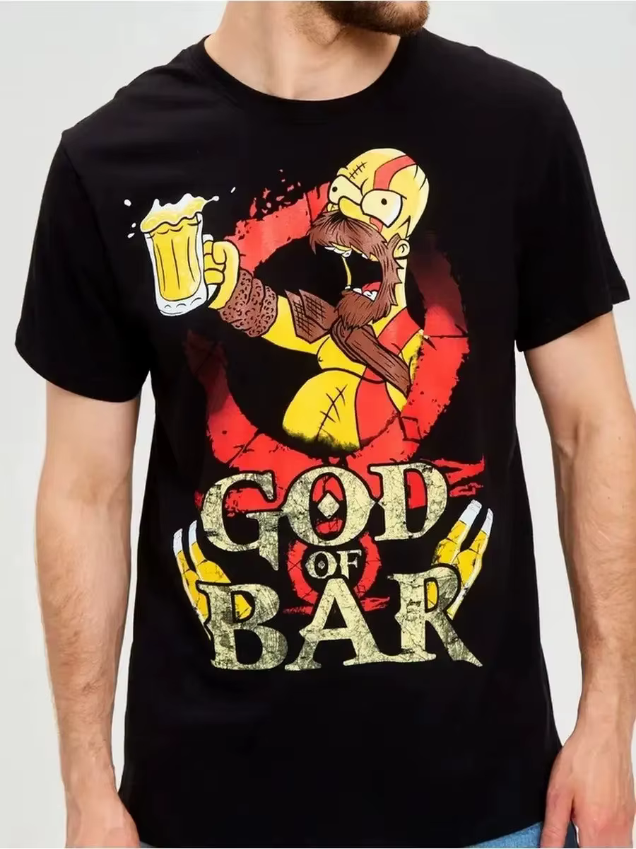 Homer Simpson T-shirt hommes et femmes hiver surdimensionné ample sweat-shirt décontracté