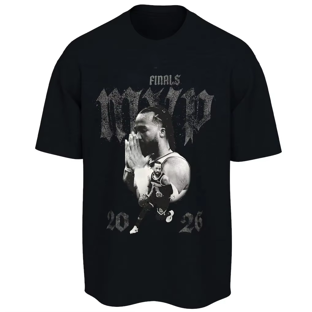 T-shirt de champion de basket-ball de New York Jalen Brunson MVP pour hommes et femmes, vêtements d'