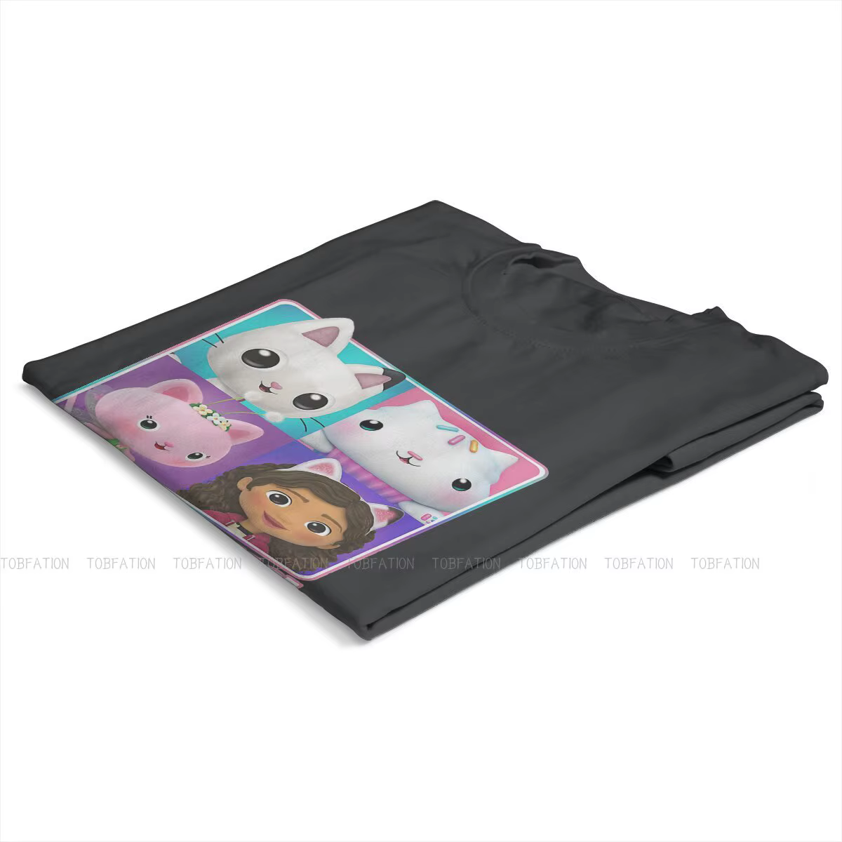 T-shirt pour femmes, boîte de bébé, 5XL, maison de poupée, Gabby, dessin animé, Tops créatifs, t-shi