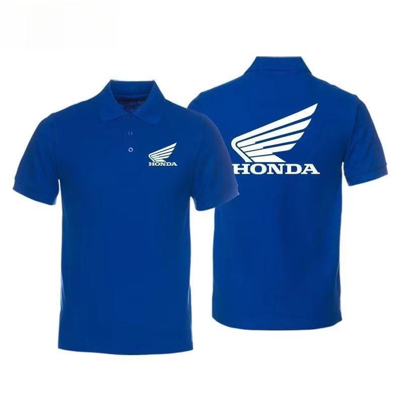 Polo unisexe Honda 26, tendance et élégant, manches courtes, respirant et à séchage rapide, t-shirt 