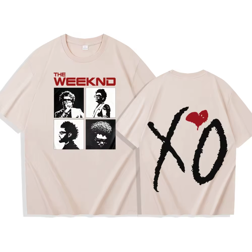 T-shirt THE WEEKND After Hours Til Dawn Tour 2026 pour homme et femme, chemise décontractée à manche