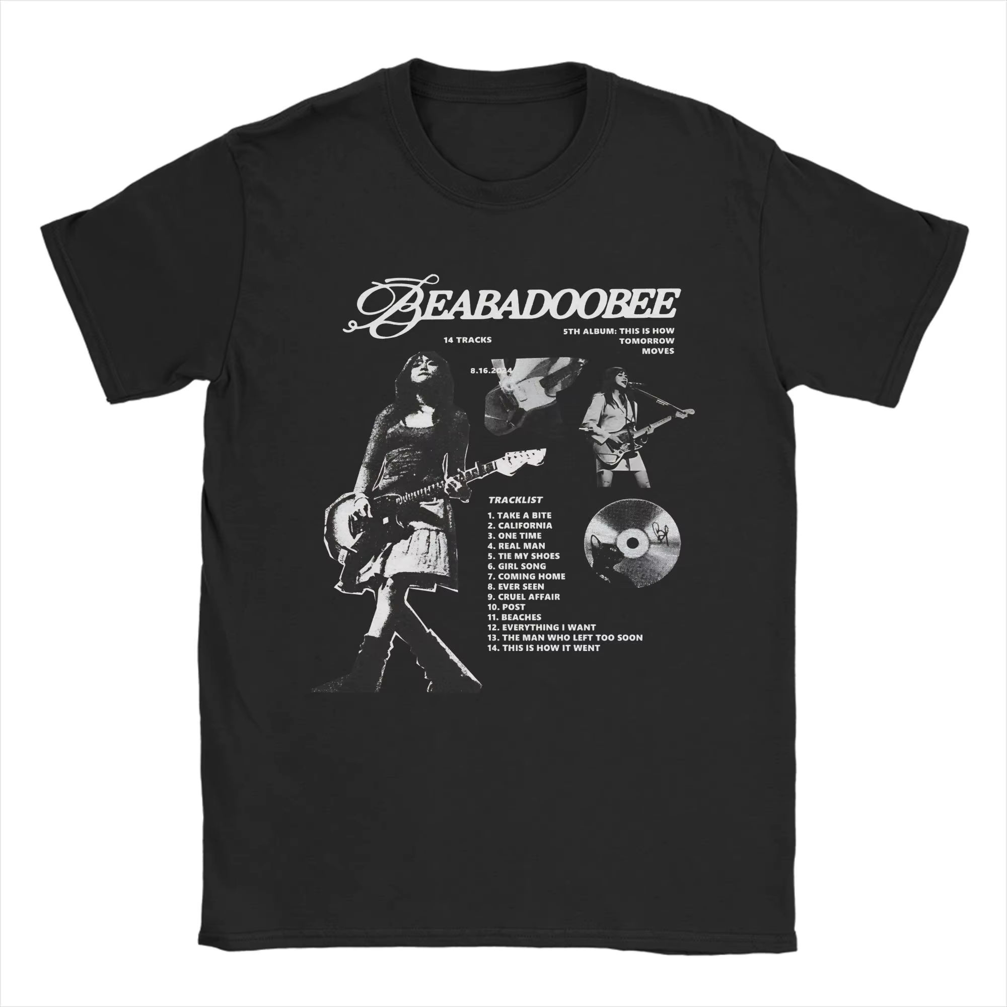 Beabadoobee t-shirt graphique hommes femmes 100% coton t-shirt vêtements