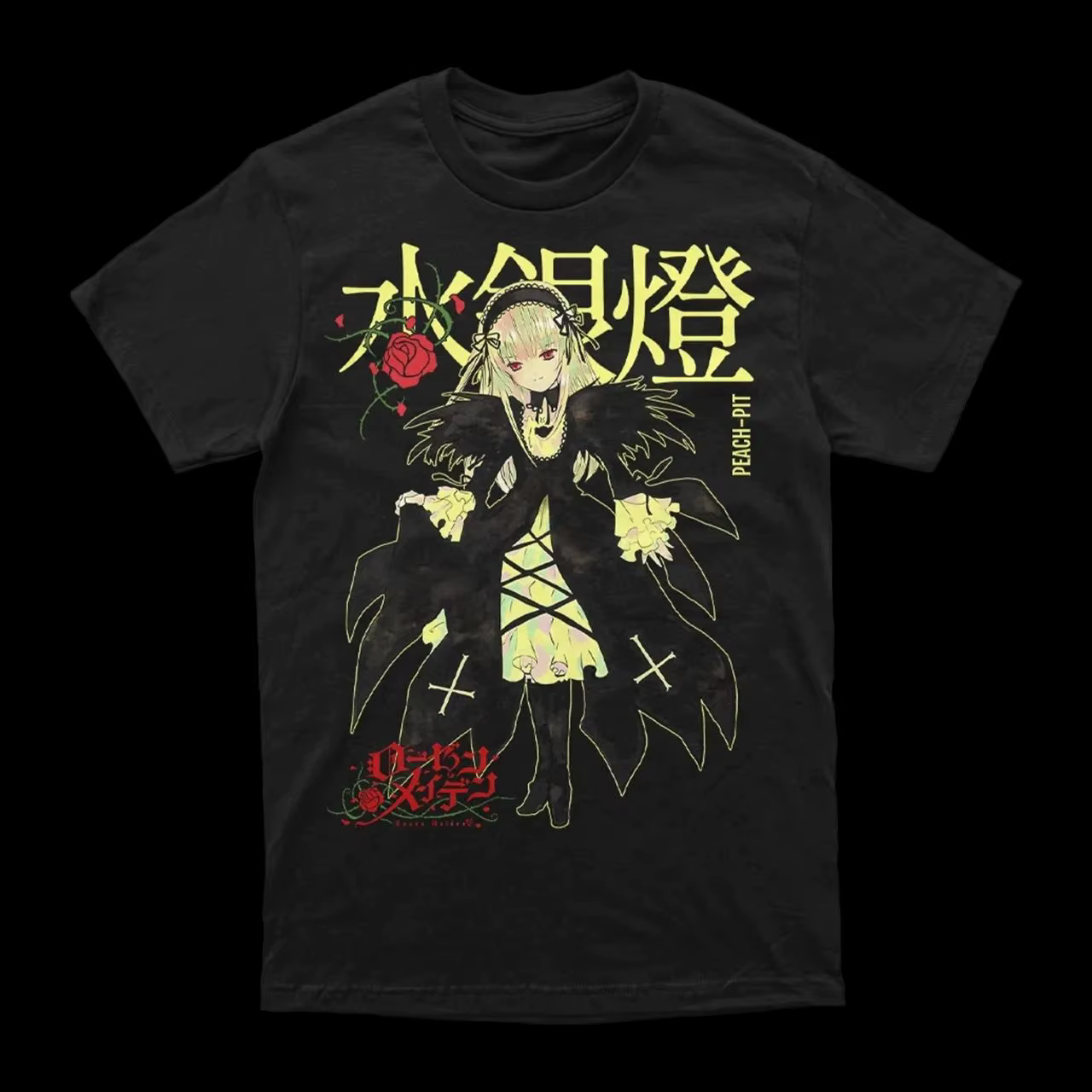 T-shirt Anime Rozen Maiden, chemises en coton unisexe, toutes tailles