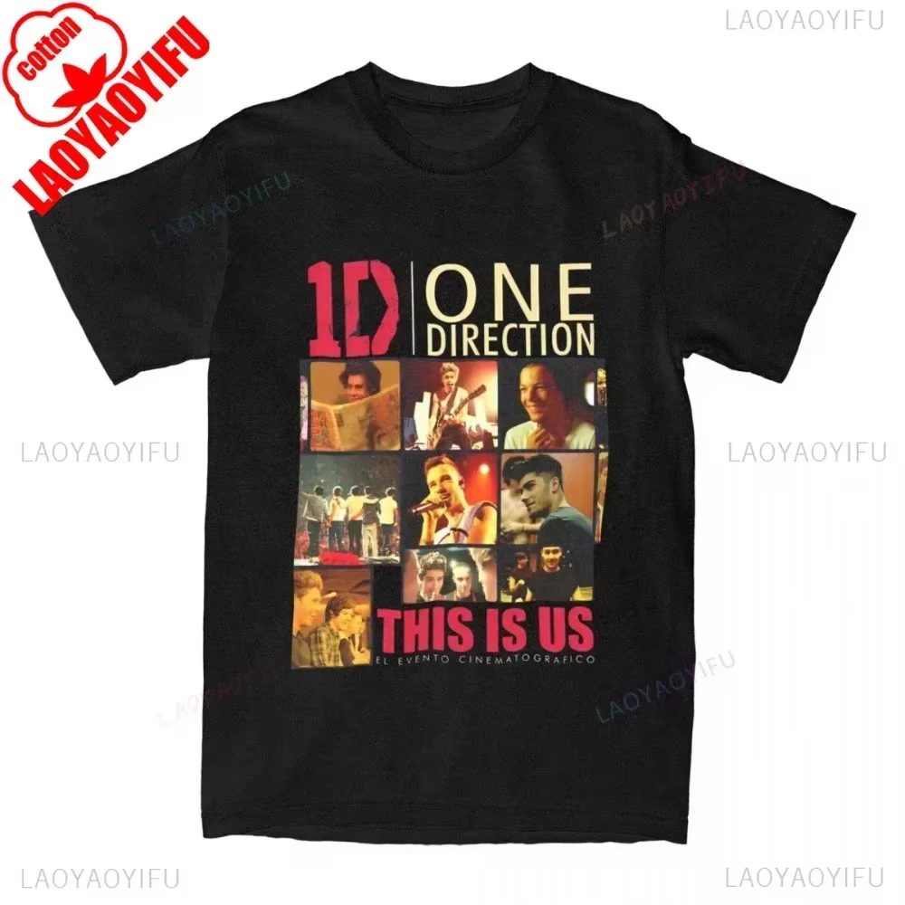 One Directions femmes imprimer T-Shirts rappeur à manches courtes t-shirt Hip Hop Vintage chanteur h