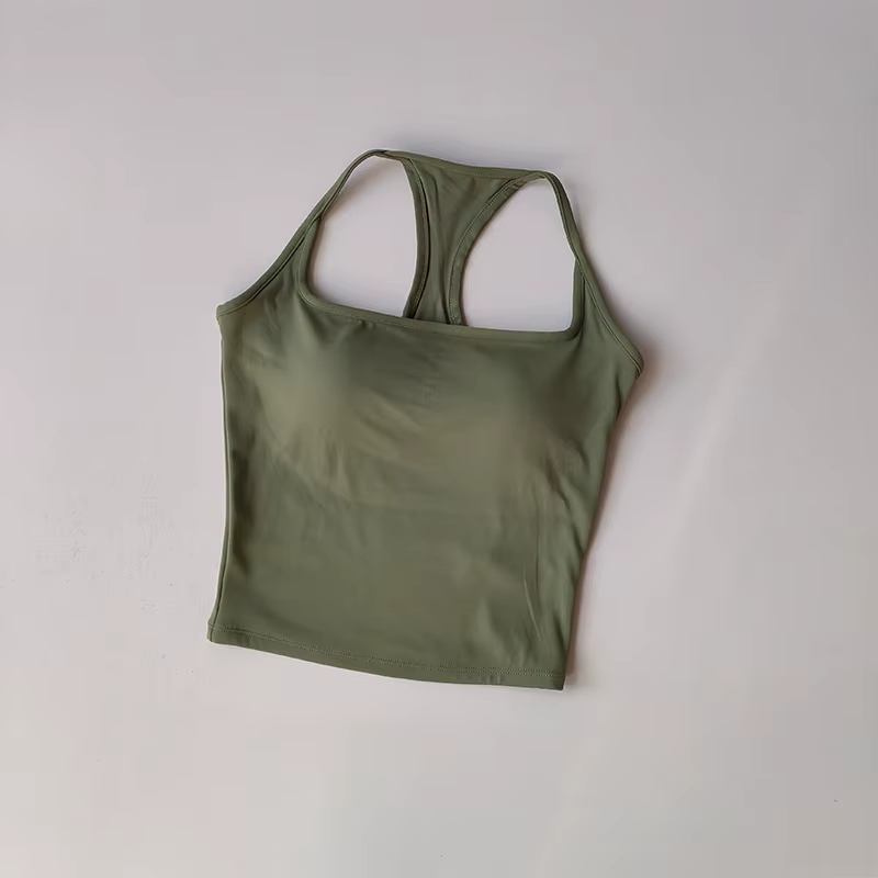 Gilet de sport et de Fitness avec coussin de poitrine, résistant aux chocs, beauté du dos, sensation
