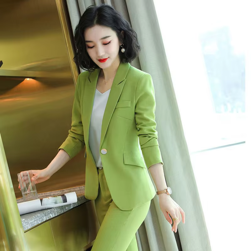 Pantalon 2 pièces tenue 2025 été femmes correspondant ensembles pantalon élégant haute qualité Blaze