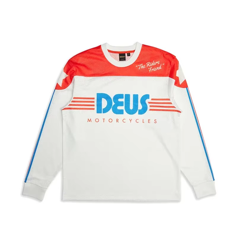 Maillot de vélo VTT à manches longues pour homme, chemise de motocross, tout-terrain, cyclisme de de