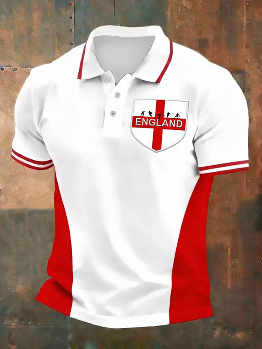 Polo de football pour supporters édition 2026 - Impression 3D - Tendance et confortable - Convient a