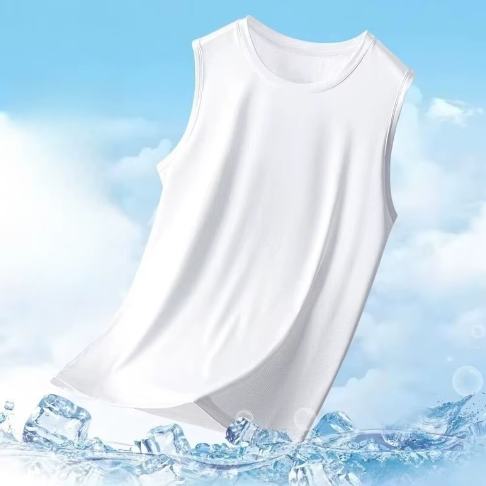 Débardeur en maille pour homme, débardeur de sport en maille pour homme, vêtements de sport, haut de