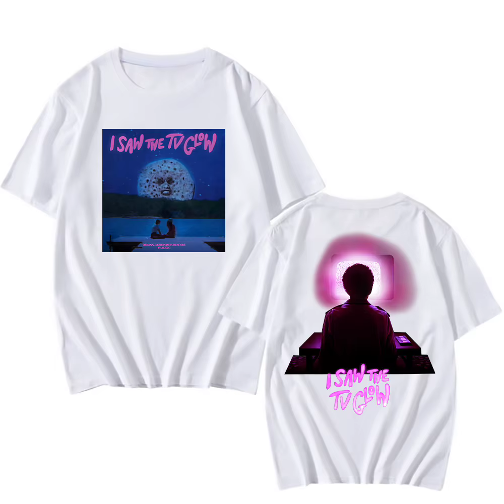 Alex G I Saw The TV Glow T-shirt imprimé graphique mode amusant T-shirt surdimensionné unisexe haut