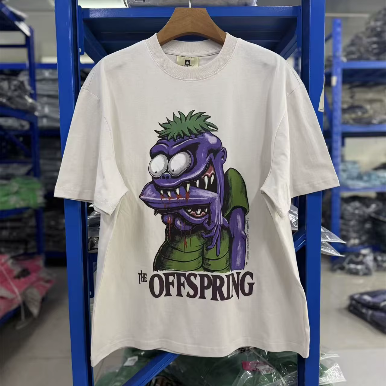 T-shirt Vintage The Offspring 1995 SAINT pour hommes et femmes, t-shirt surdimensionné
