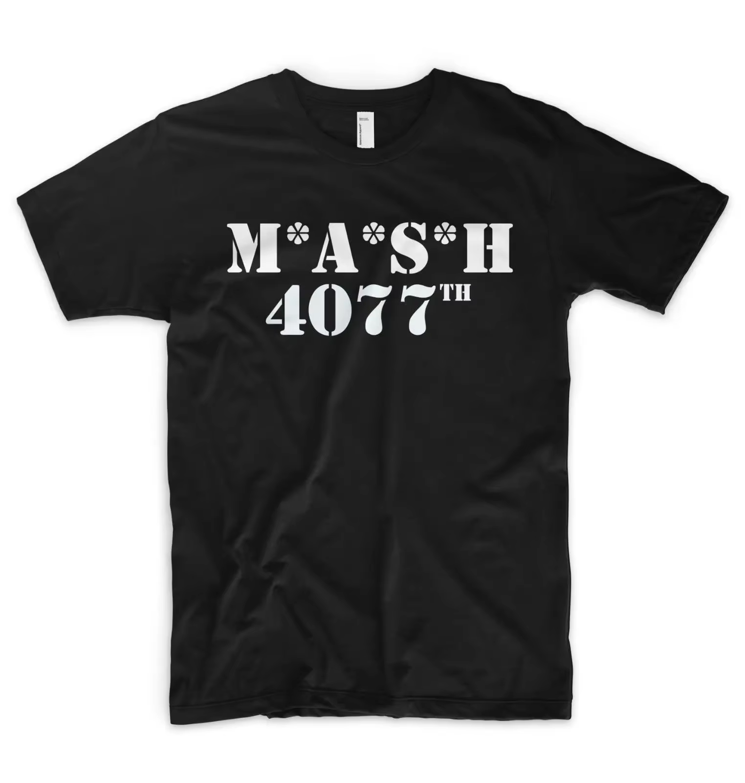 Top M A S H 4077 armée militaire vert US Marines RAF rétro MASH 4077TH t-shirt harajuku surdimension