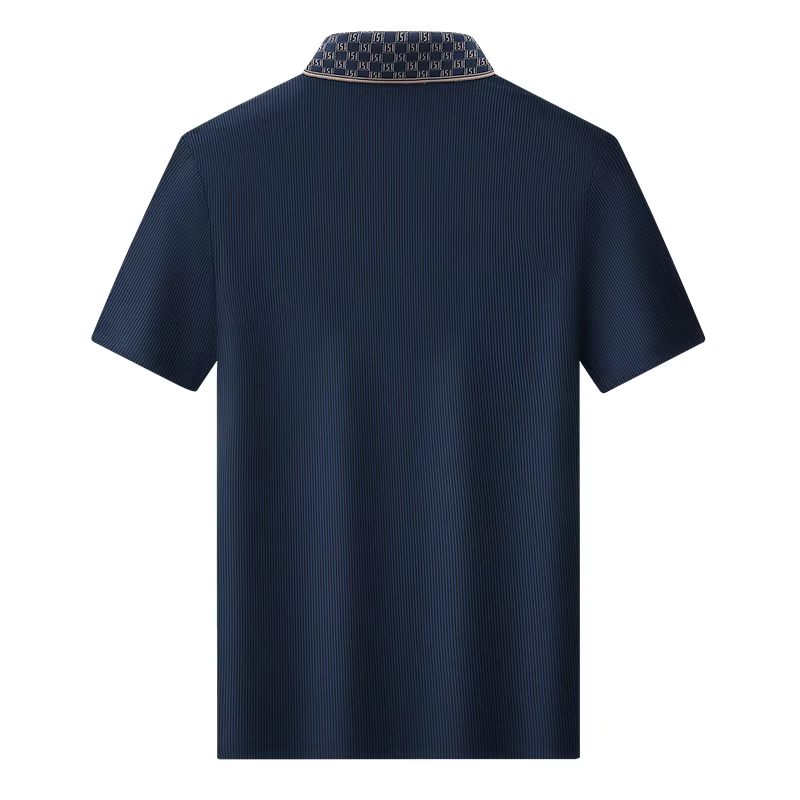 Polo hommes 7xl 8xl 9xl été 2025 nouveau haute qualité hommes à manches courtes Polo soie glacée hom