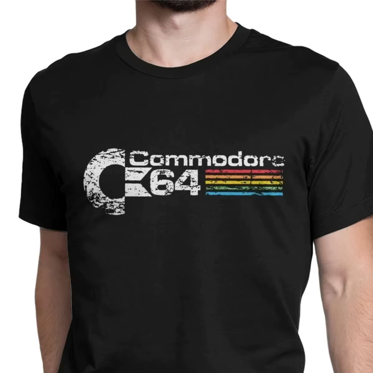 Nouveau T-shirt Vintage Commodore 64 2026 – Camisas C64 Amiga Computer Geek Nerd Imprimé – T-shirts 