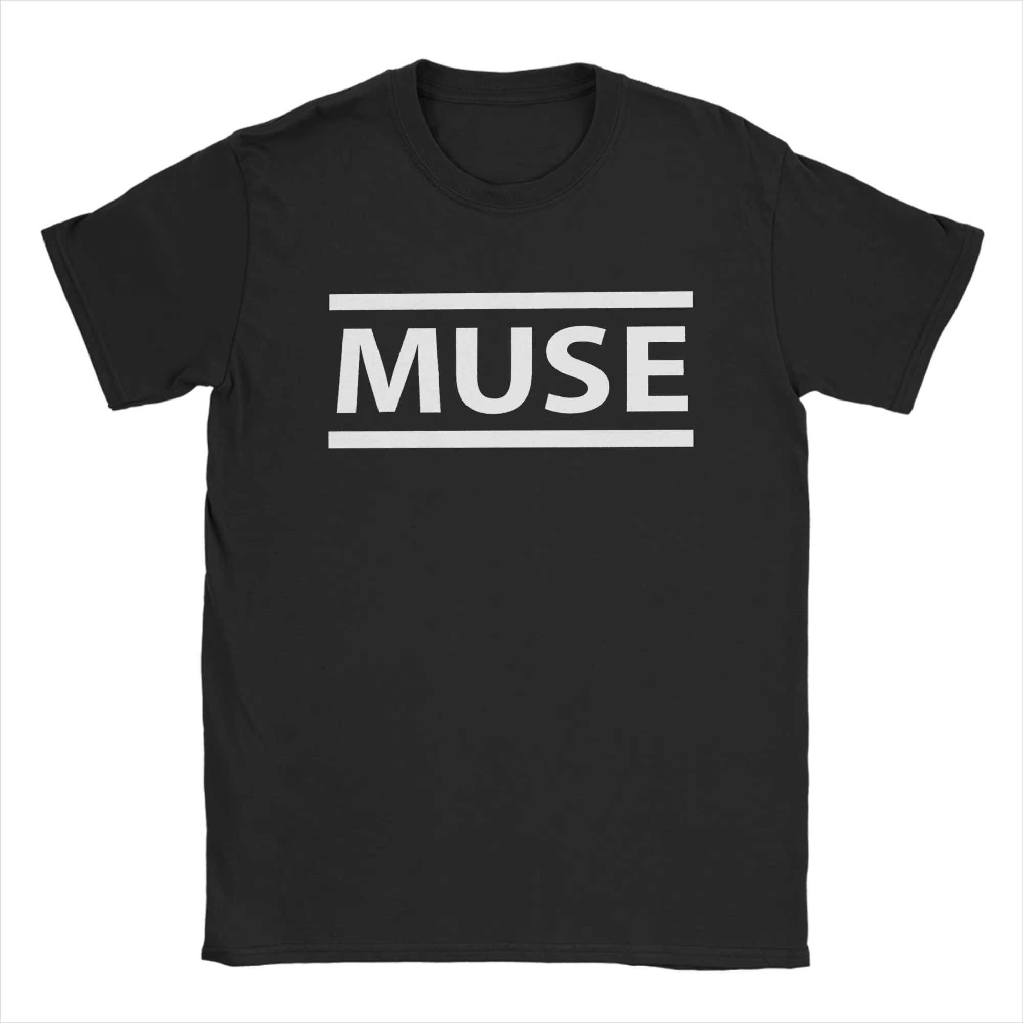 T-shirt Muse Won't Stand Down, 100% coton, pour hommes, imprimé tendance, manches courtes, top cool