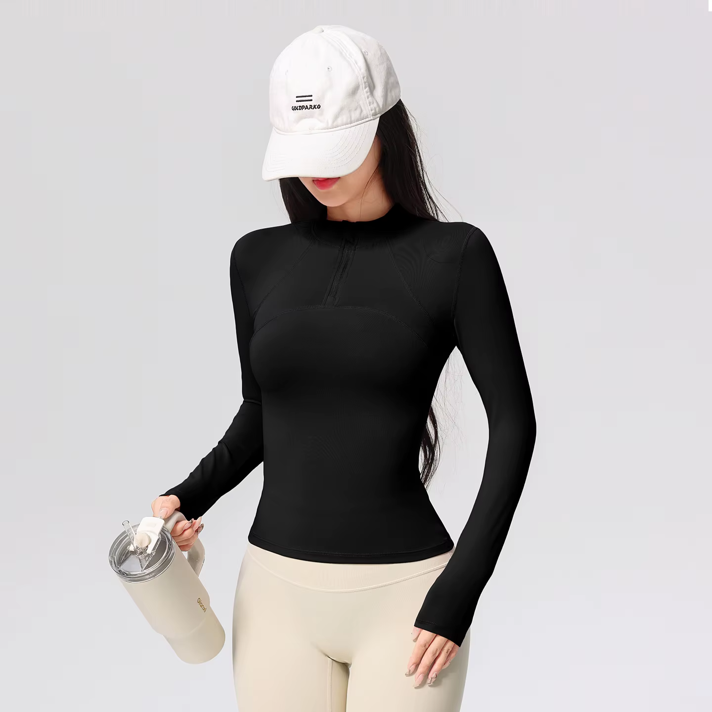 T-Shirt d'entraînement de Yoga à manches longues pour femmes, sport d'équitation, Fitness, vêtements
