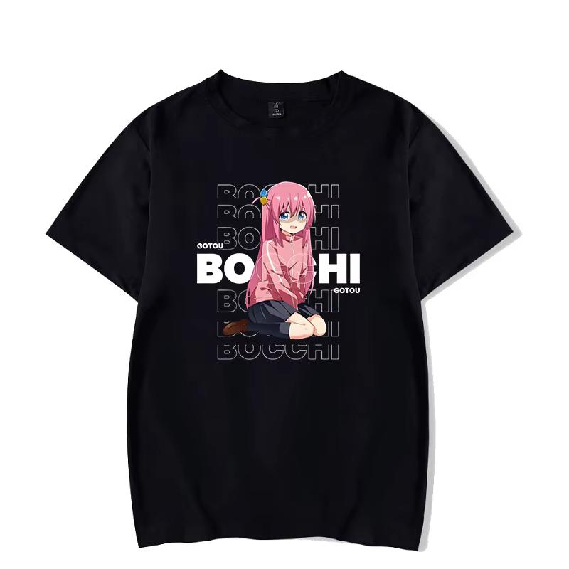 T-shirt spécial classique Bocchi the Rock Gotou Hitori Manga chemise Anime confortable Hip Hop graph