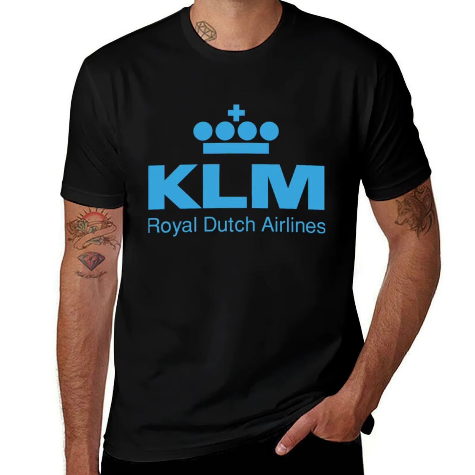 BEST-SELLER-KLM Airlines marchandise T-Shirt chemises de créateurs T-Shirt surdimensionné vêtements