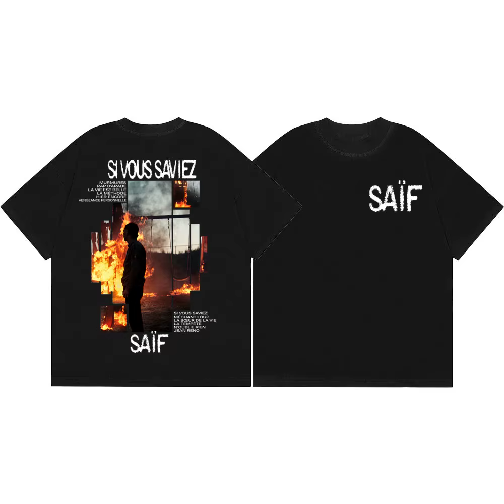 T-shirt tendance hip-hop pour hommes et femmes, 100 % coton, manches courtes, collection été, inspir