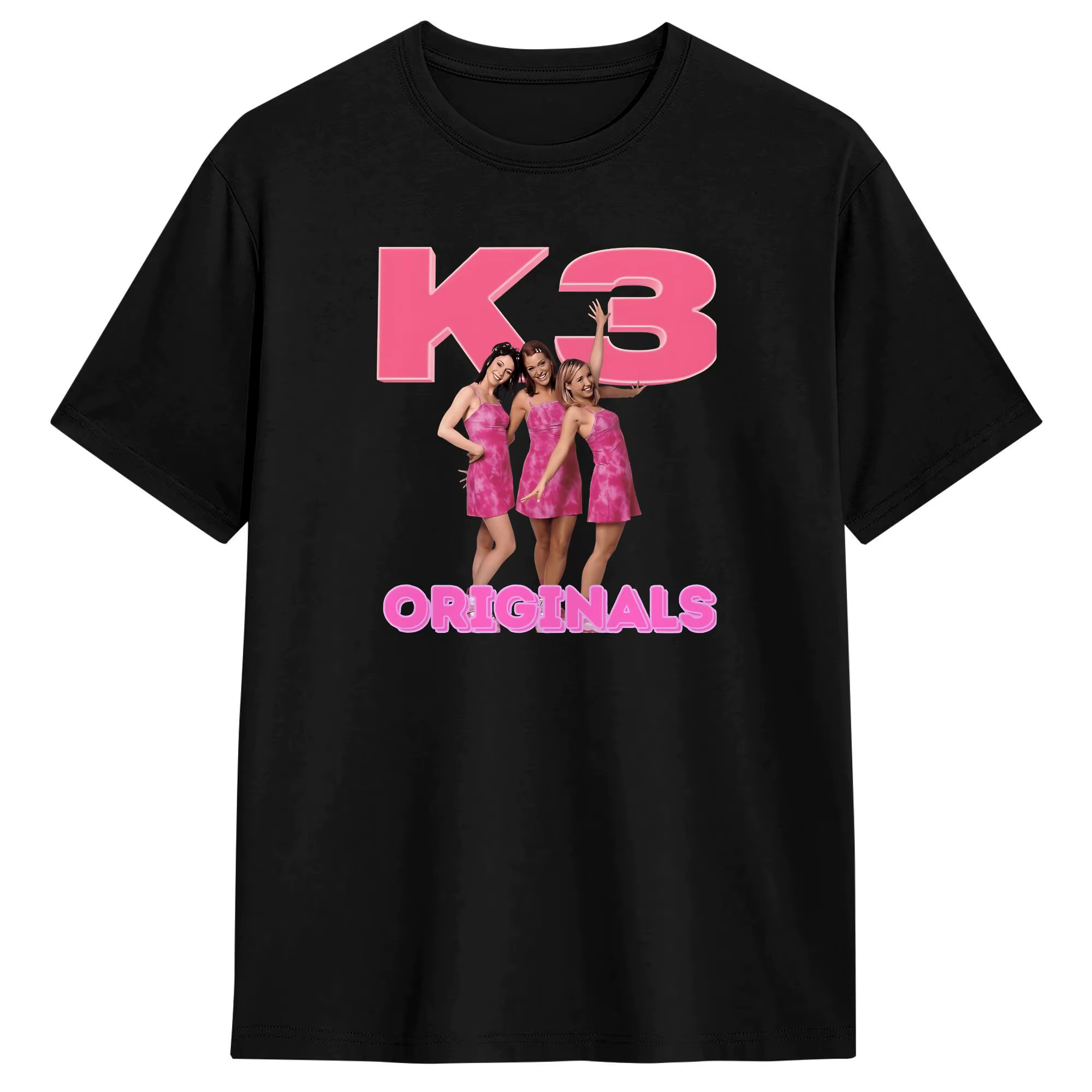 T-shirt K3 Studio100, t-shirts décontractés d'été, t-shirts en coton pour couple, col rond, 4XL 5XL
