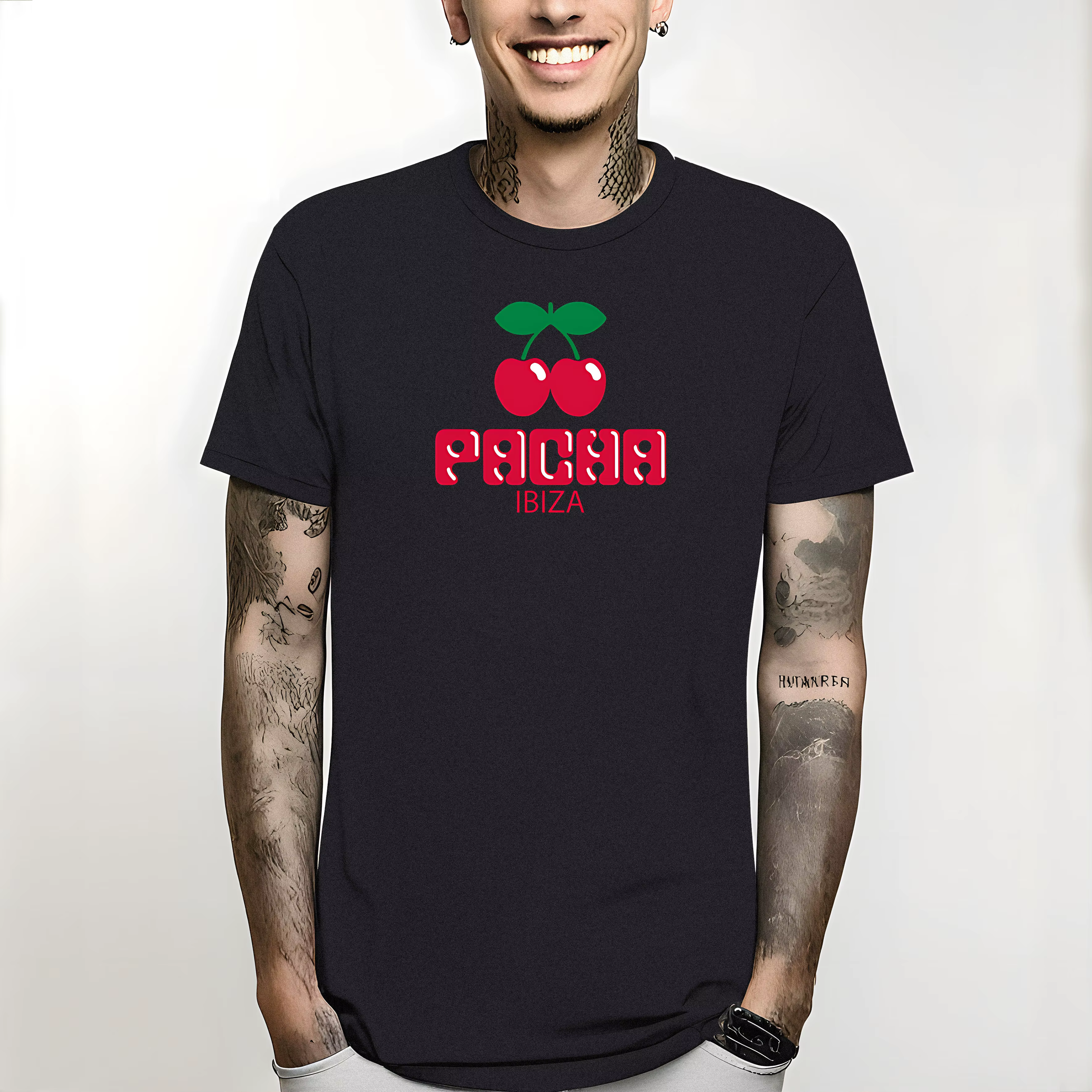T-SHIRTS PACHA IBIZA pour adultes et enfants, HOUSE DANCE SPACE PRIVILEGE WHITE ISLAND, vêtements po