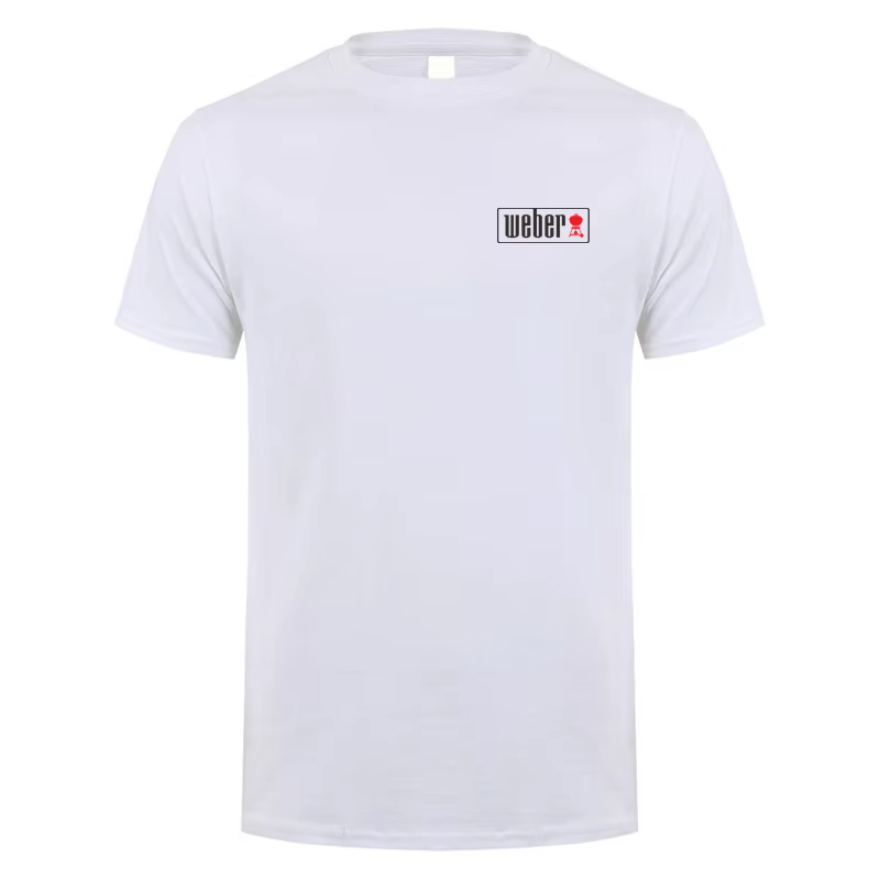T-shirt manches courtes Weber pour hommes, décontracté, cool, barbecue, été