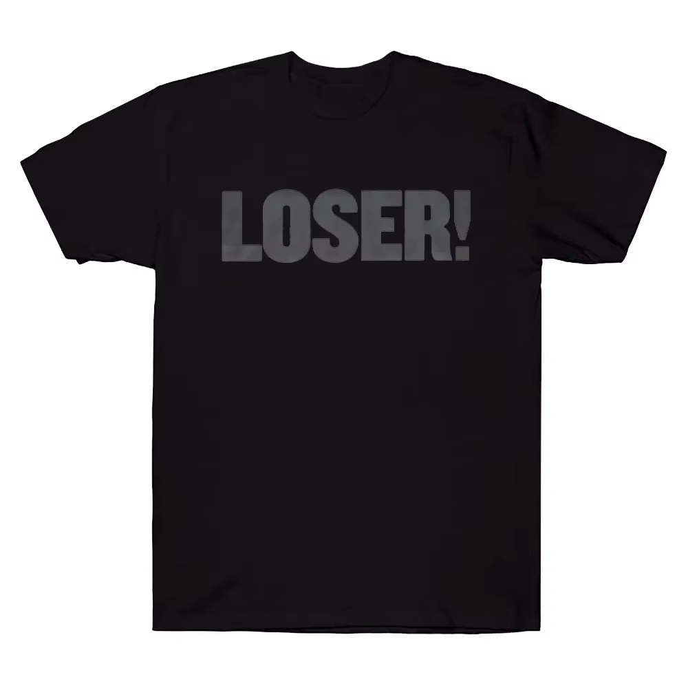T-shirt rétro tendance pour hommes et femmes LOSER! Tee Tame Impala Rock Band T-shirt en coton à col
