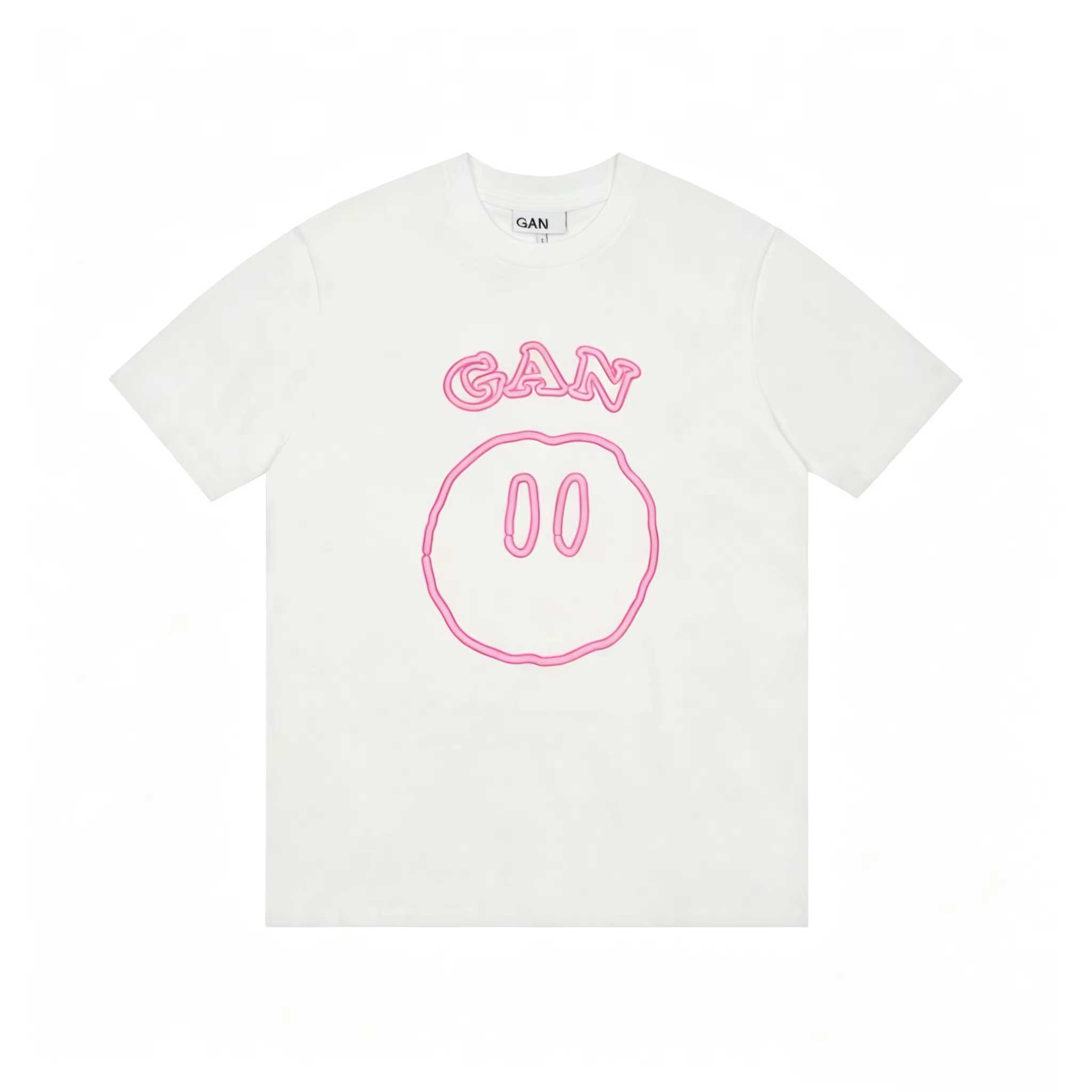 T-shirt Athleisure en Coton Doux GAN pour Femme 2026 – Haut Tendance Luxe Léger, Design Européen Pri