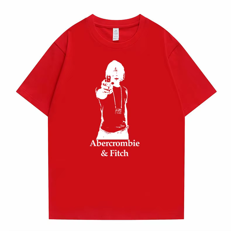 T-shirt graphique Hared Chief Keef Ambercrombie & Fitch pour homme, streetwear, hip hop, vintage, en