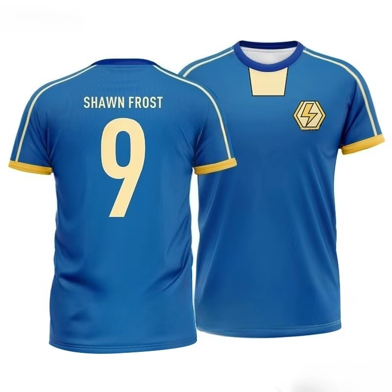 Axel Blaze Jersey Inazuma Eleven Kaio Cosplay Anime T-shirt impression 3D enfant Football équipe uni