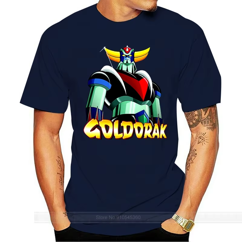T-shirt Manga Goldorak V3 Ufo Robo Grendizer 1975 (noir) toutes tailles t-shirt Style été S-3Xl
