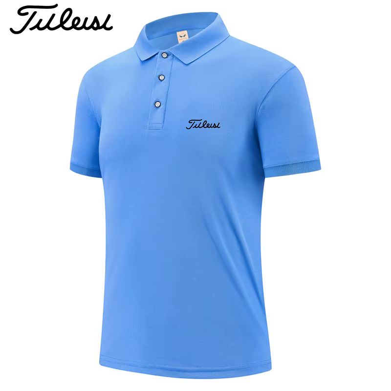 Polo d'été décontracté à manches courtes, couleur unie, ensemble cycliste, ensemble de fitness pour