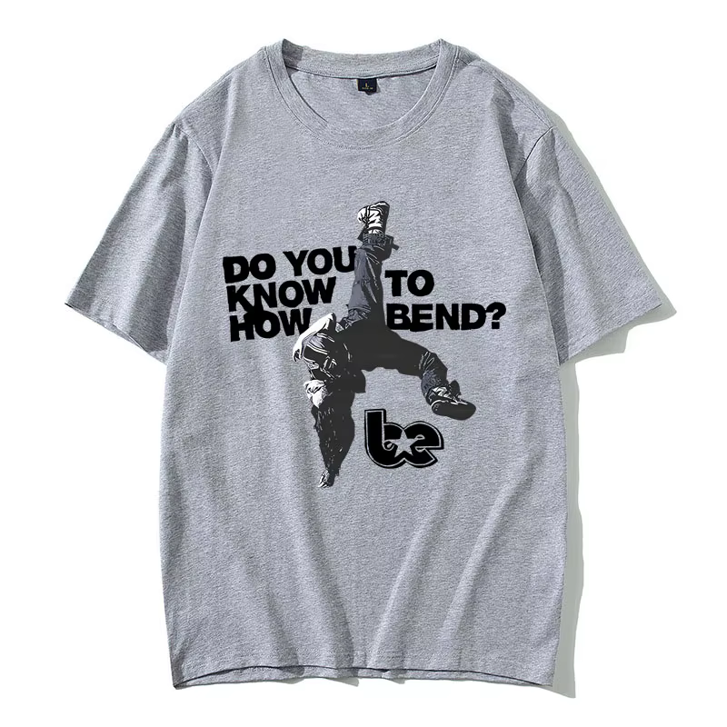 Frappé-moi dur et doux vous savez pour comment plier le même Style imprimé T-shirts hommes femmes mo