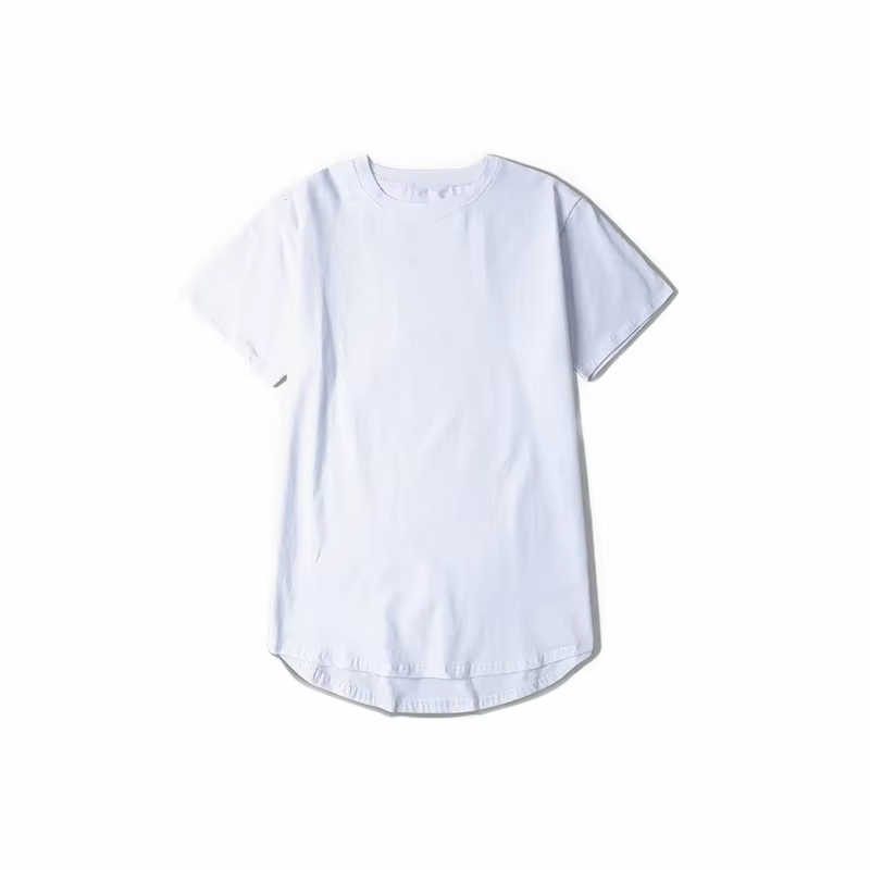 T-shirt Homme 2026 MRMT High Street à Ourlet Arqué, Coton de Haute Qualité, Coupe Longue et Oversize