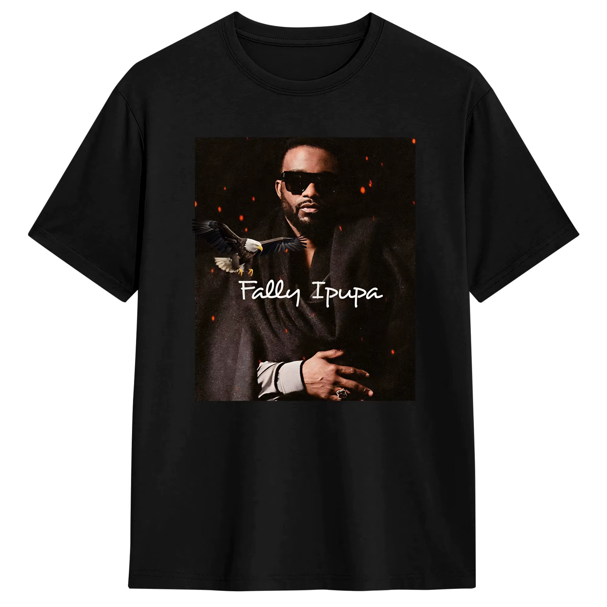 T-shirts pour hommes Fally Ipupa Musician, vêtements 100% coton, nouveauté, manches courtes, col ron