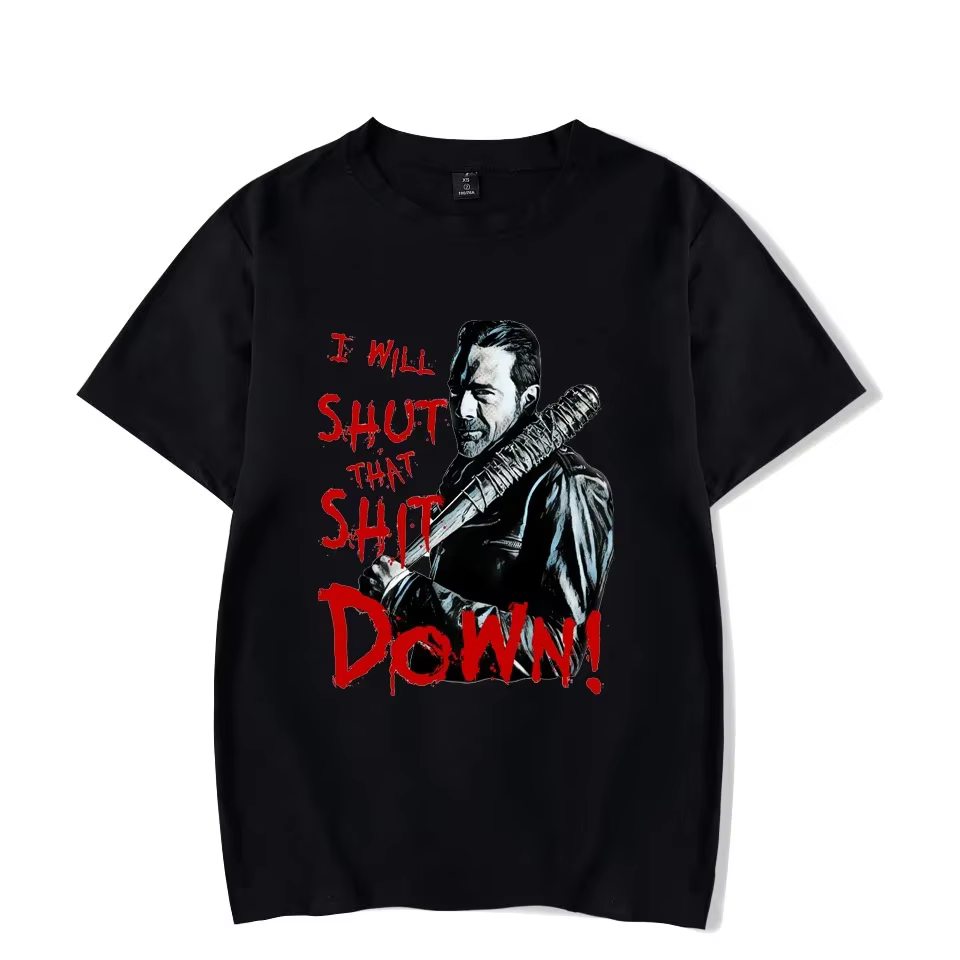 The Walking Dead t-shirt été Cool à manches courtes unisexe mode ample t-shirt hauts