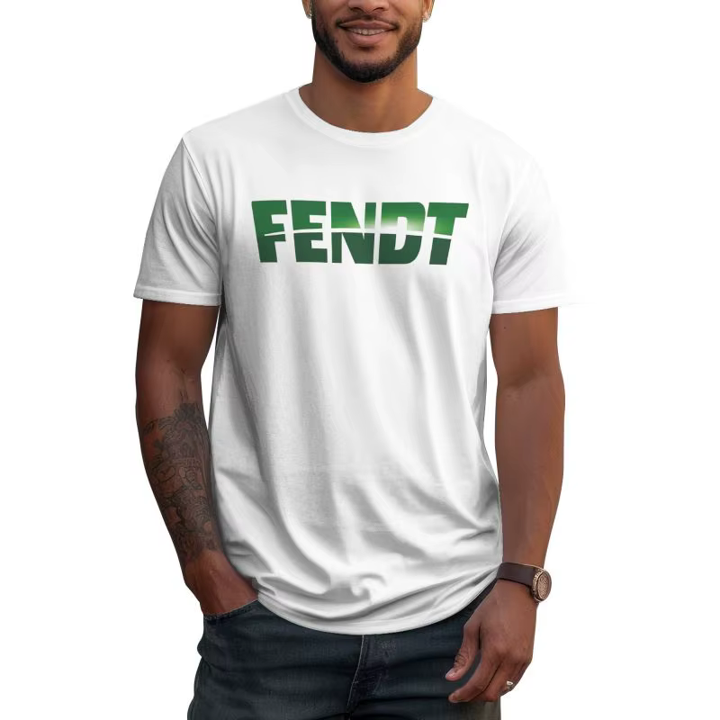 Fendt tracteurs agricoles T-shirt hommes coton grande taille T-shirts occasionnels été à manches cou