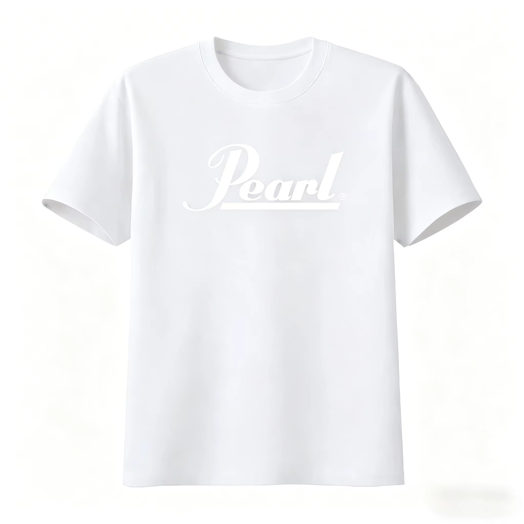 T-shirt Logo Pearl Drums Noir et Blanc – Affirmez Votre Style avec un T-shirt Unisexe Vintage Icôniq