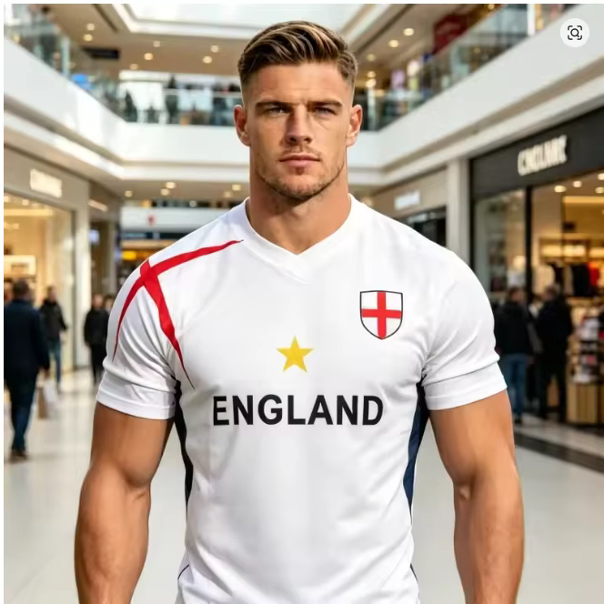 Maillot de football New England 2026 pour fans, respirant, décontracté, imprimé 3D, unisexe, idéal p