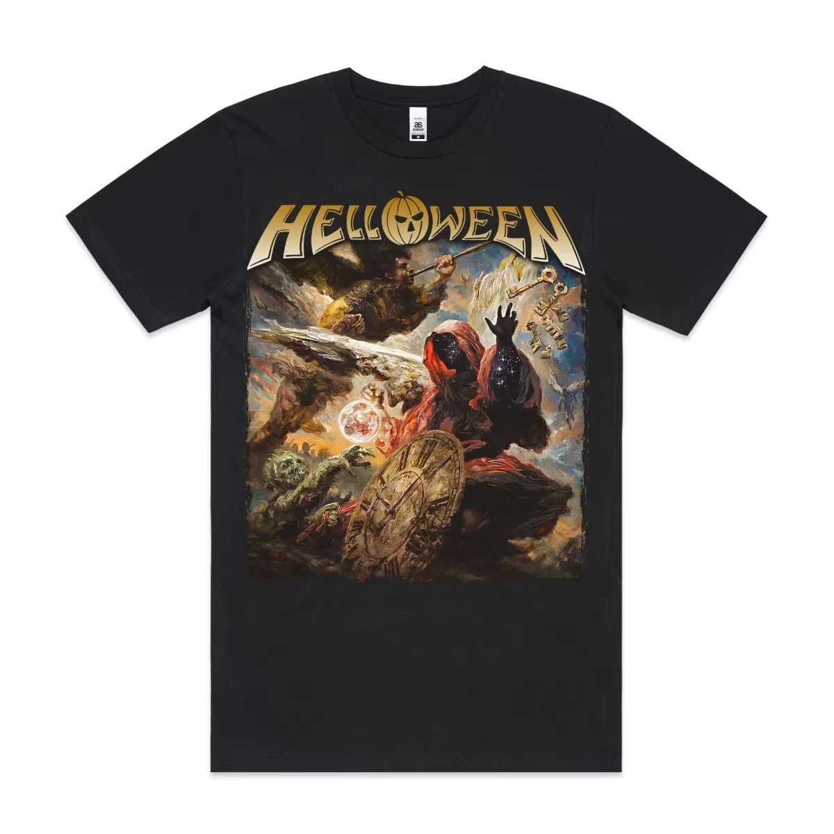 Helloween T-Shirt groupe famille T-Shirt musique métal lourd T-Shirt été à manches courtes hommes T-