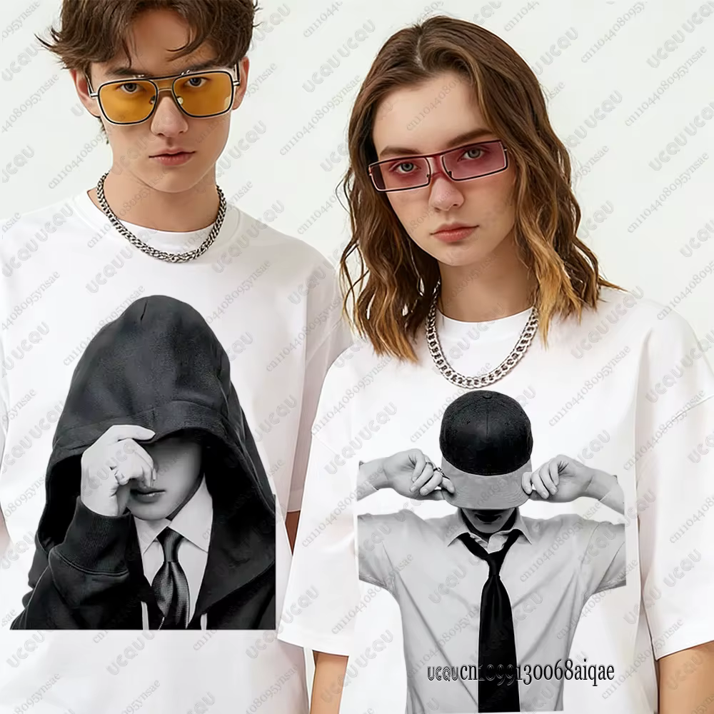 T-shirts imprimés Polera Manga Corta du célèbre chanteur K-pop pour femmes, T-shirts du concert de t