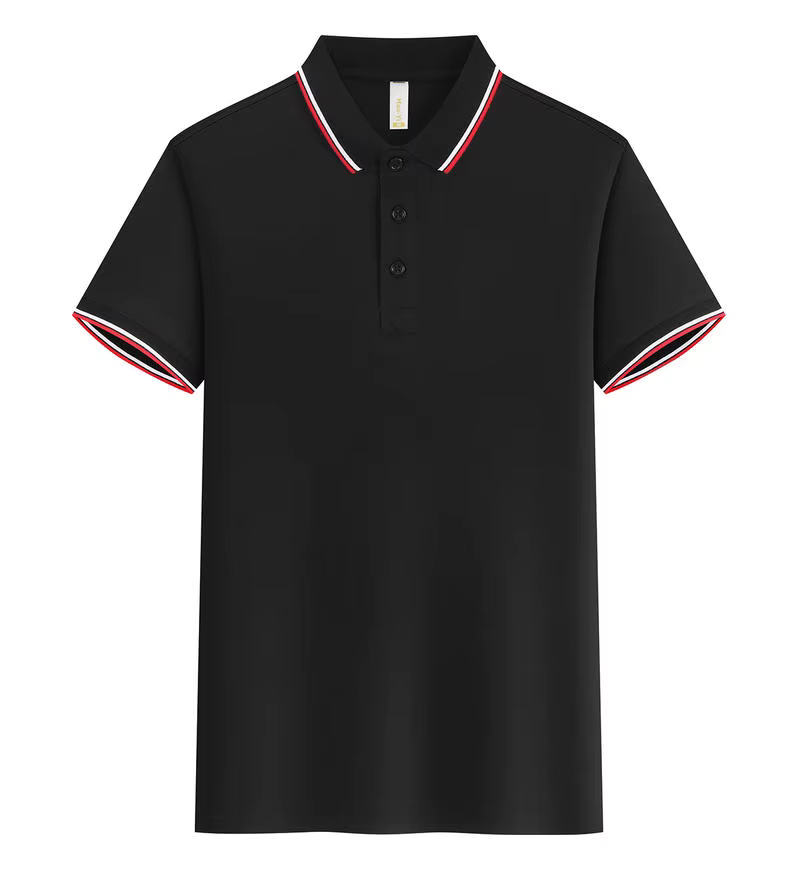 LOGO personnalisé Polo hommes été hommes Shorts manches contraste couleur Polo affaires luxe hommes 